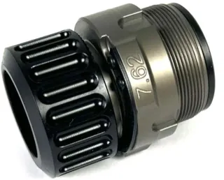 B&T SF Titanium HUB Adapter, Surefire to Hub, 7.62mm NATO, Gray, SD-145504 (product photo)