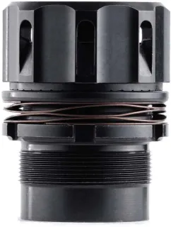 Dead Air Armament Keymicro Adapter Muzzle Device, P-Series, Black, DA451 (product photo)