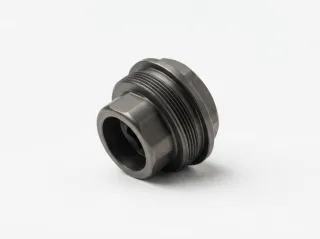 Big Hoss Plan B Recessed Mount, showing the wrench flats and the bore